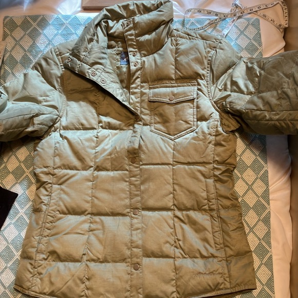 Eddie Bauer Down Shacket - Picture 1 of 10